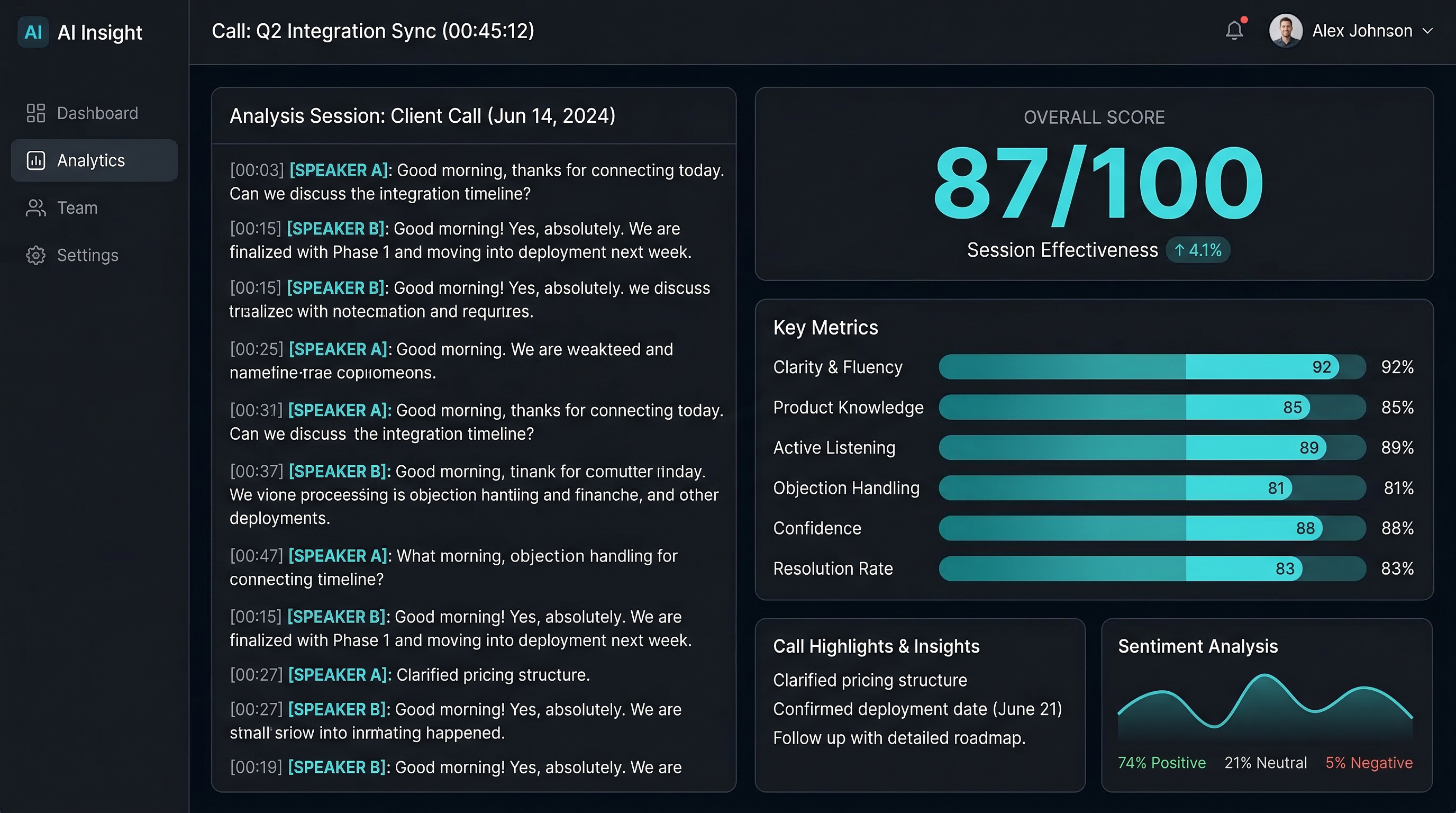 CaseCoach dashboard preview
